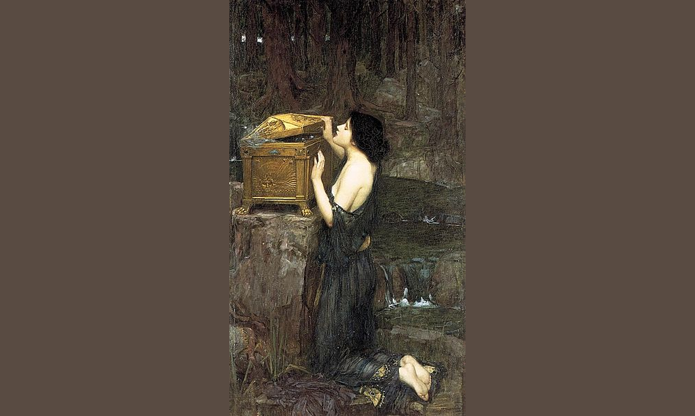 wik pandora john william waterhouse