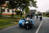 Historické motocykle a program pre celú rodinu