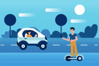 Tipy na bezpečnú jazdu v premávke s motorkou