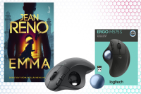 Súťaž o ergonomicku myš Logitech ERGO M575S a knihu (Ikar)