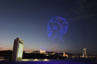Veľkolepá dronová show pripraví Bratislavu na veľké odhalenie