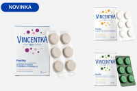 Vincentka uviedla limitované pastilky so slezom a tymiánom