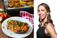 Zapečené baklažány s mozzarellou podľa kajakárky Jany Dukátovej